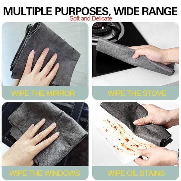 (Last Day Promotion-48%OFF)Thickened Magic Cleaning Cloth(Buy 4 get 6 Free)