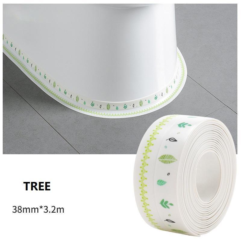 (LAST DAY PROMOTION-70% OFF)Professional Self-Adhesive Caulk Strip-(Anti-Mildew Tape)10.5ft/126 inches/-BUY 2 GET 1 FREE