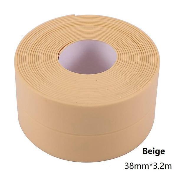 (LAST DAY PROMOTION-70% OFF)Professional Self-Adhesive Caulk Strip-(Anti-Mildew Tape)10.5ft/126 inches/-BUY 2 GET 1 FREE