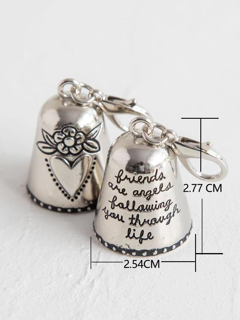 Last Day Sale 75% OFF - Blessing Bell Friends are Angels - Perfect Gift To Who You Love