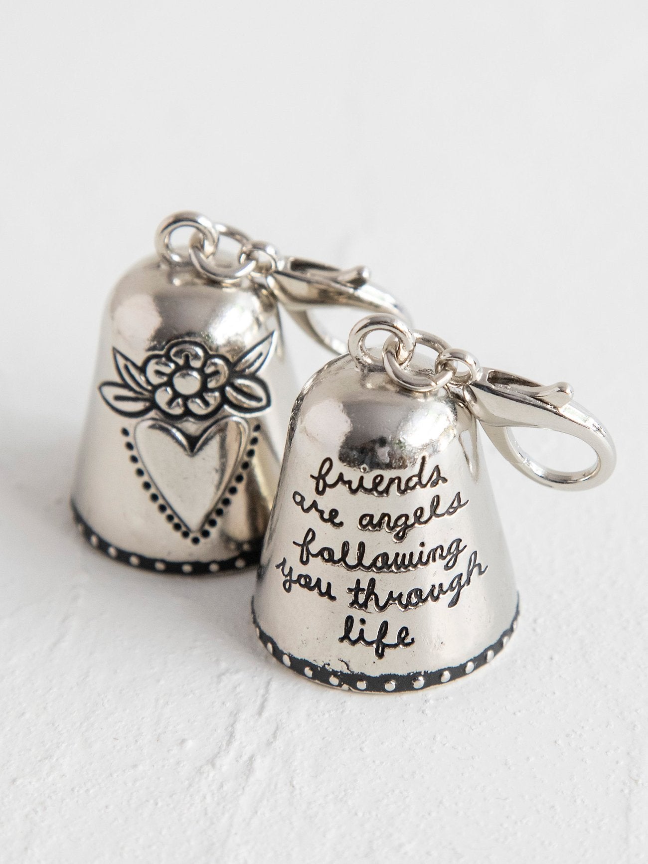 Last Day Sale 75% OFF - Blessing Bell Friends are Angels - Perfect Gift To Who You Love