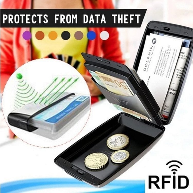 Last Day SALE OFF-RFID ANTI-THEFT ALUMINUM WALLET CLIP