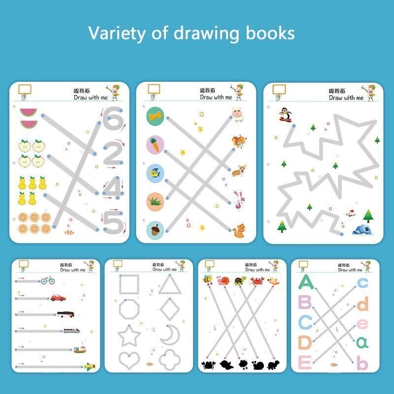 Last Day Special Sale 49% OFF -- Magical Tracing Workbook Set