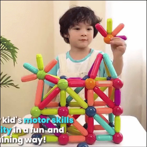 Last Day Special Sale 49% OFF - Magnetic Balls and Rods Set Educational Magnet Building Blocks