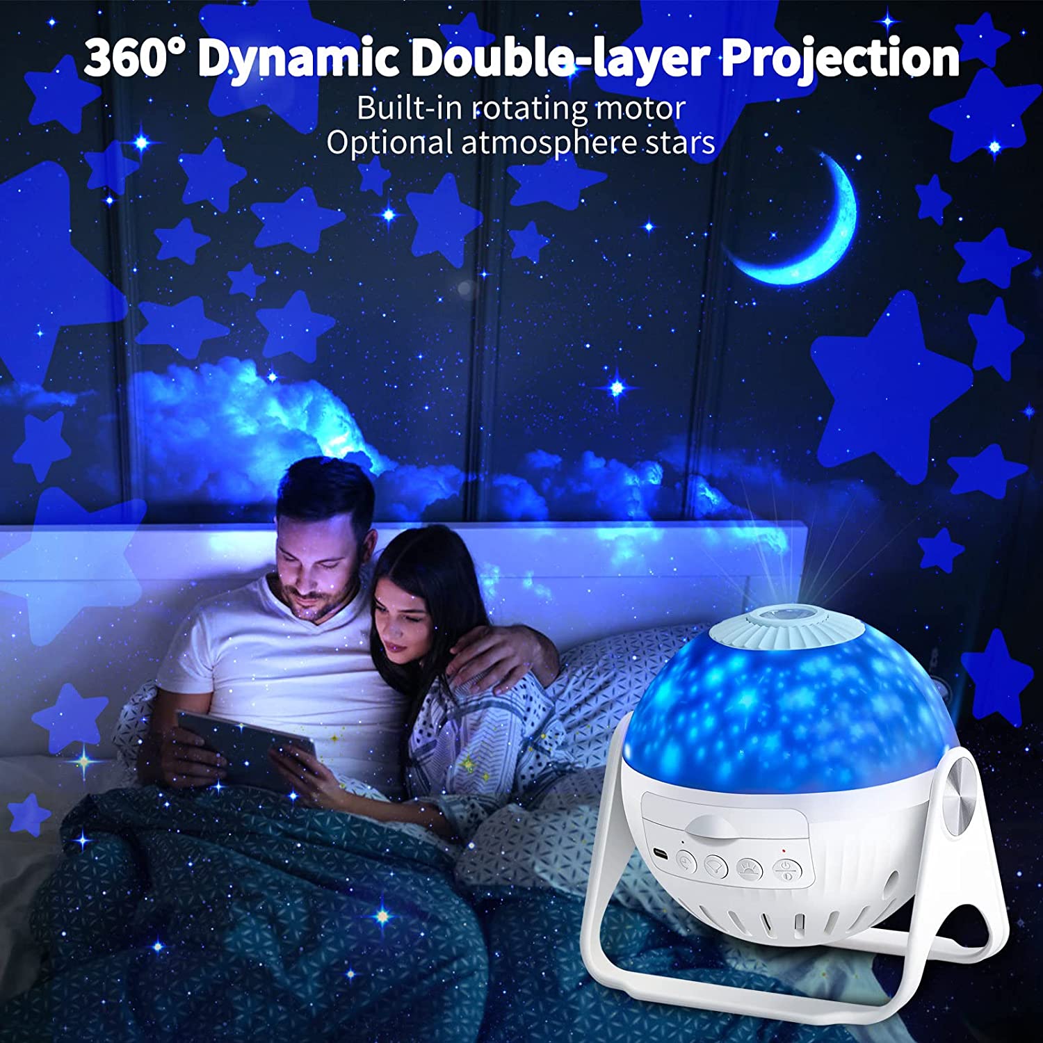 Lavish 7 In 1 Star Galaxy Projector