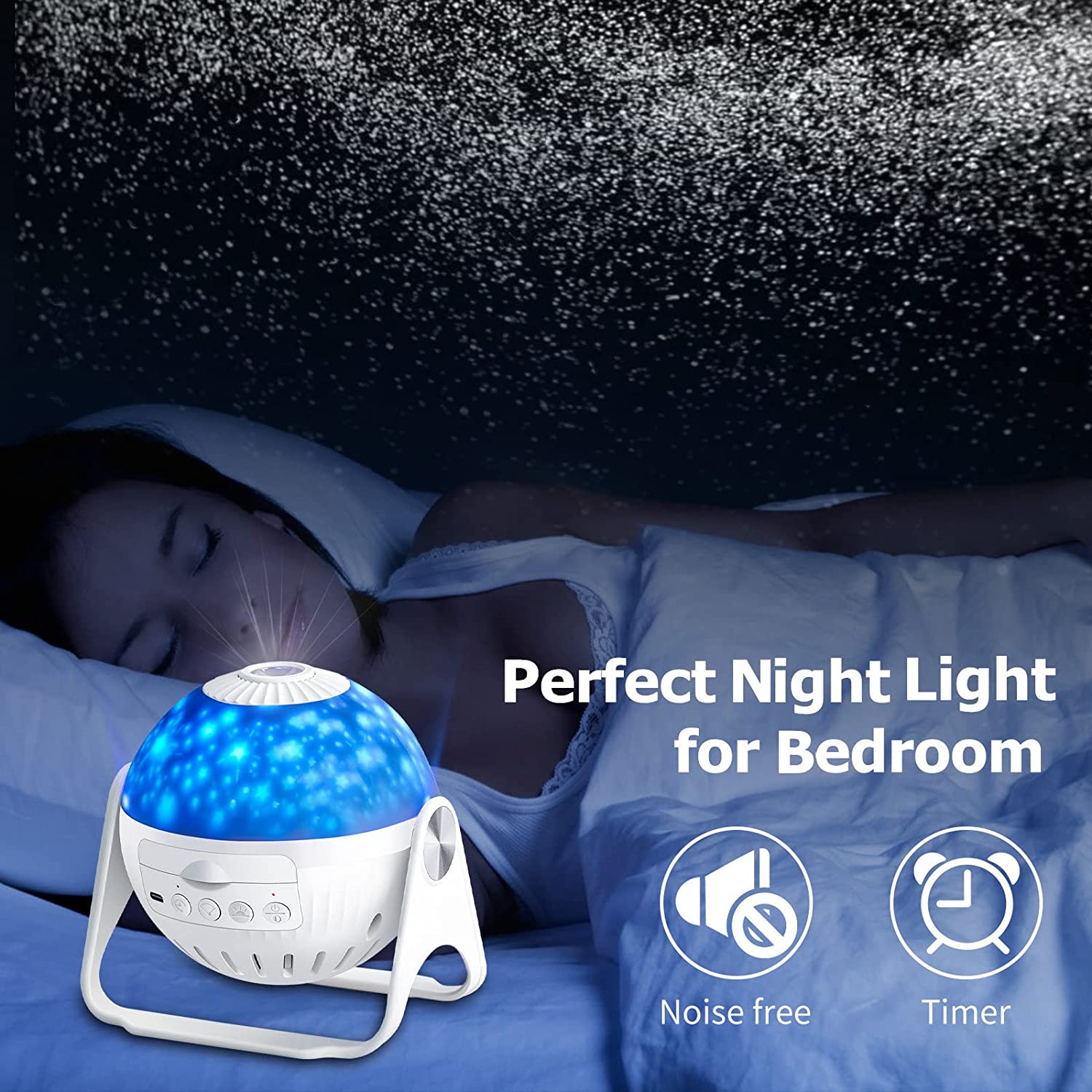 Lavish 7 In 1 Star Galaxy Projector