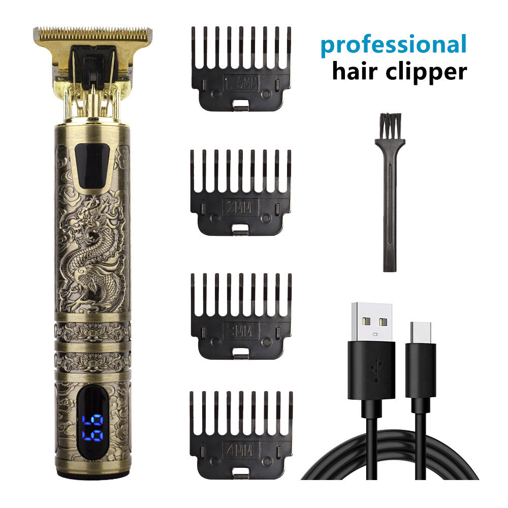 LCD  Hair Clippers Professional Hair Trimmer SKU