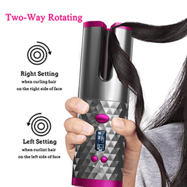 Liftupstyle Auto Rotating Ceramic Hair Curler