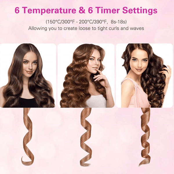 Liftupstyle Auto Rotating Ceramic Hair Curler