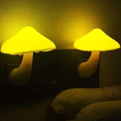 Light Control Mushroom Night Light