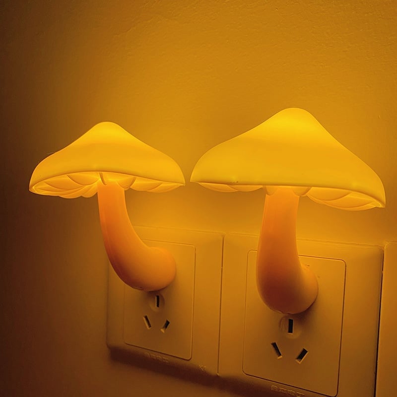 Light Control Mushroom Night Light