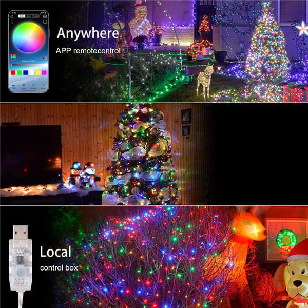 Lightweight Voice-Activated Fairy Tale String Lights