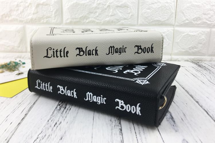 Little Black Magic Book Clutch Bags