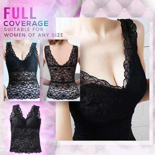 Long Lace Beauty Back Undershirt