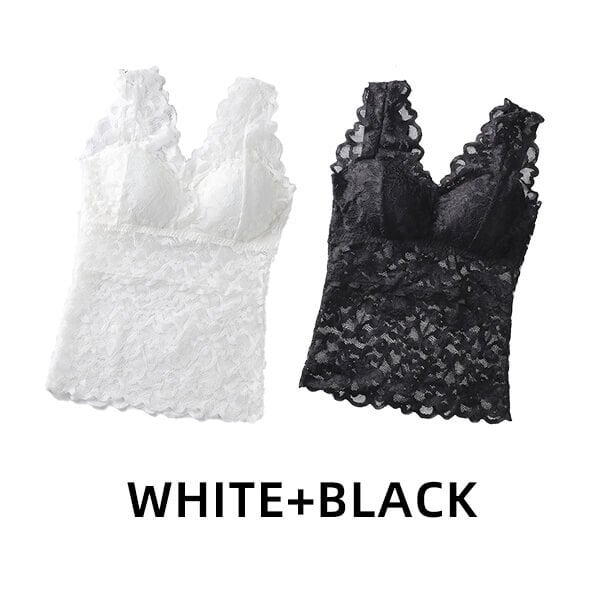 Long Lace Beauty Back Undershirt