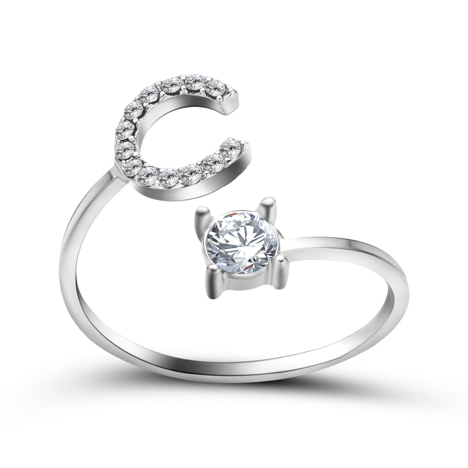 Lovely Initial Ring