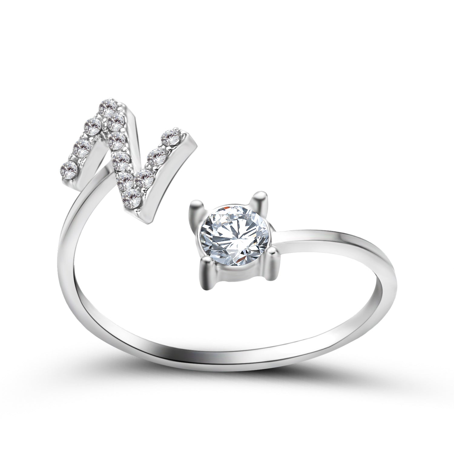 Lovely Initial Ring