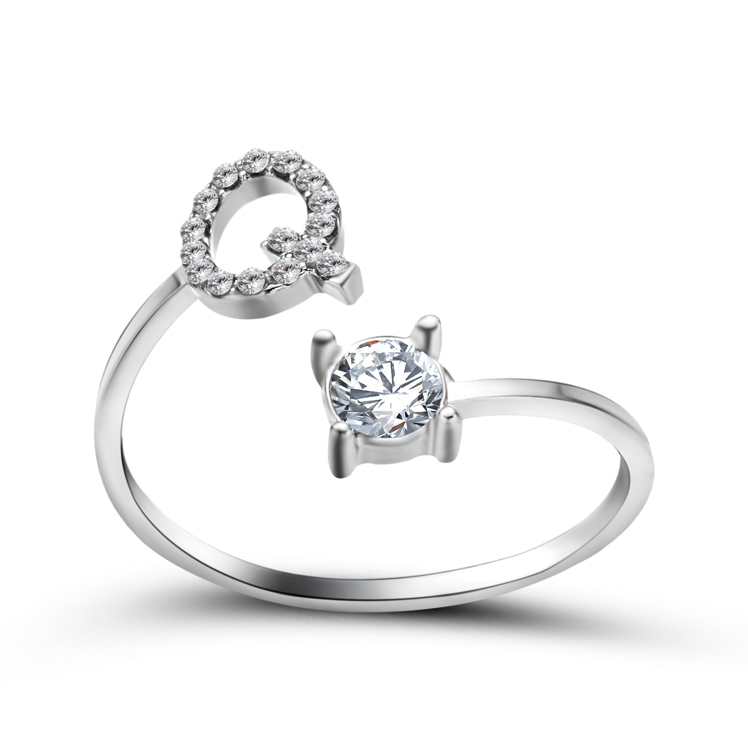 Lovely Initial Ring