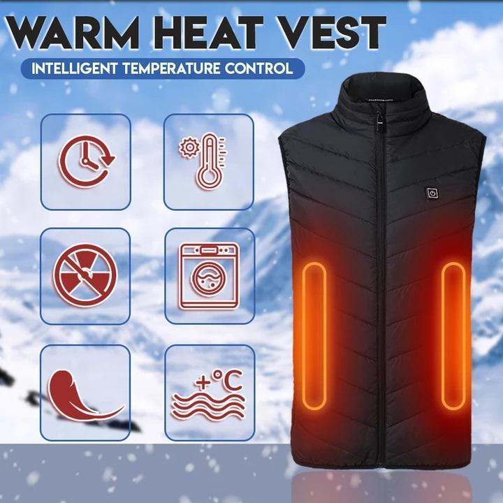 luckyidays Instant Warmth Heating Vest, unisex