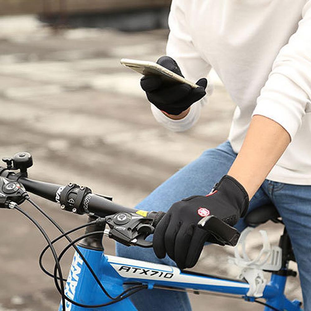 Luckyidays Warm Thermal Gloves Cycling Running Driving Gloves