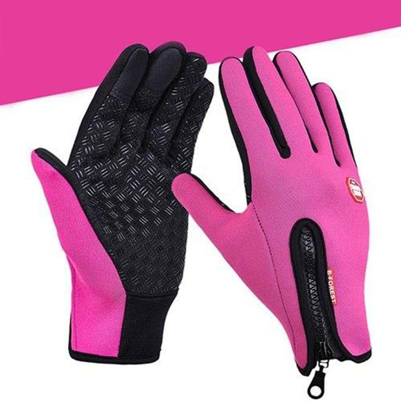 Luckyidays Warm Thermal Gloves Cycling Running Driving Gloves