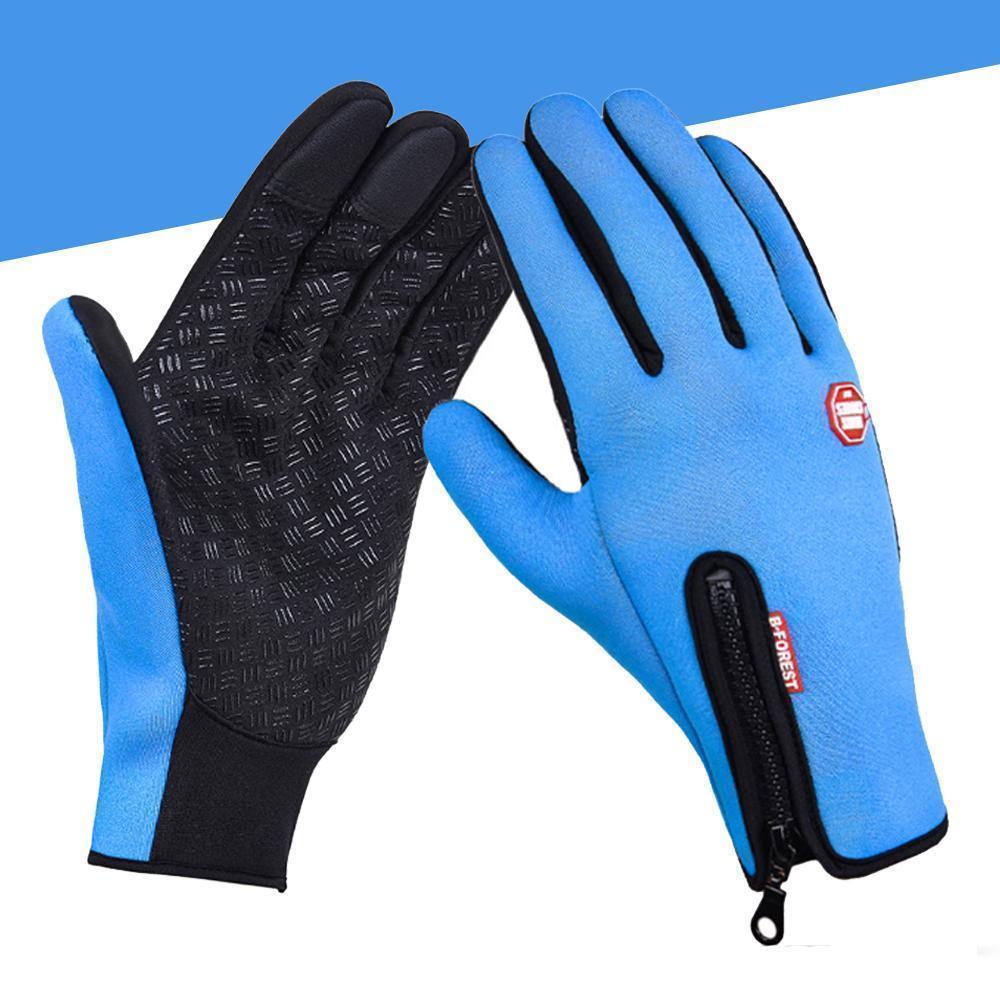 Luckyidays Warm Thermal Gloves Cycling Running Driving Gloves