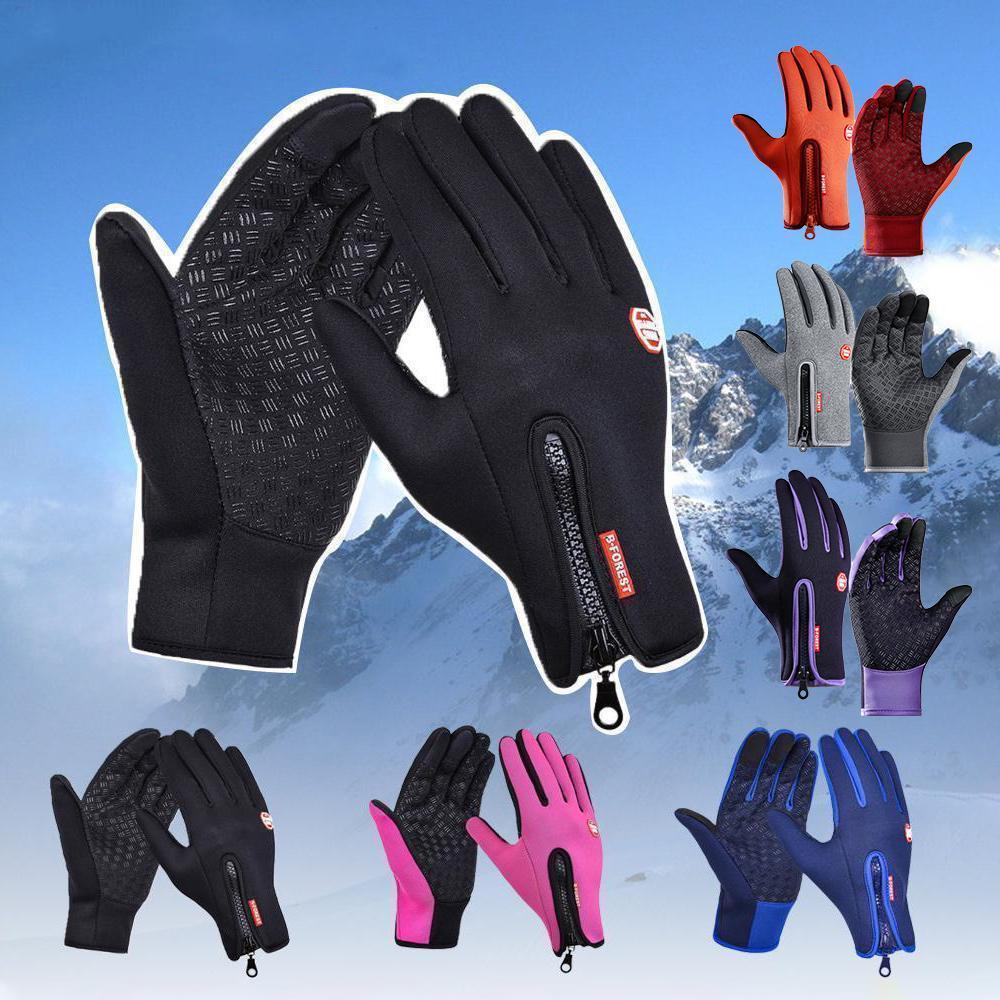 Luckyidays Warm Thermal Gloves Cycling Running Driving Gloves