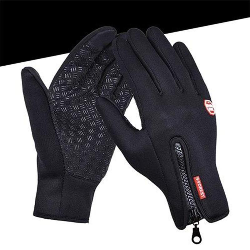 Luckyidays Warm Thermal Gloves Cycling Running Driving Gloves