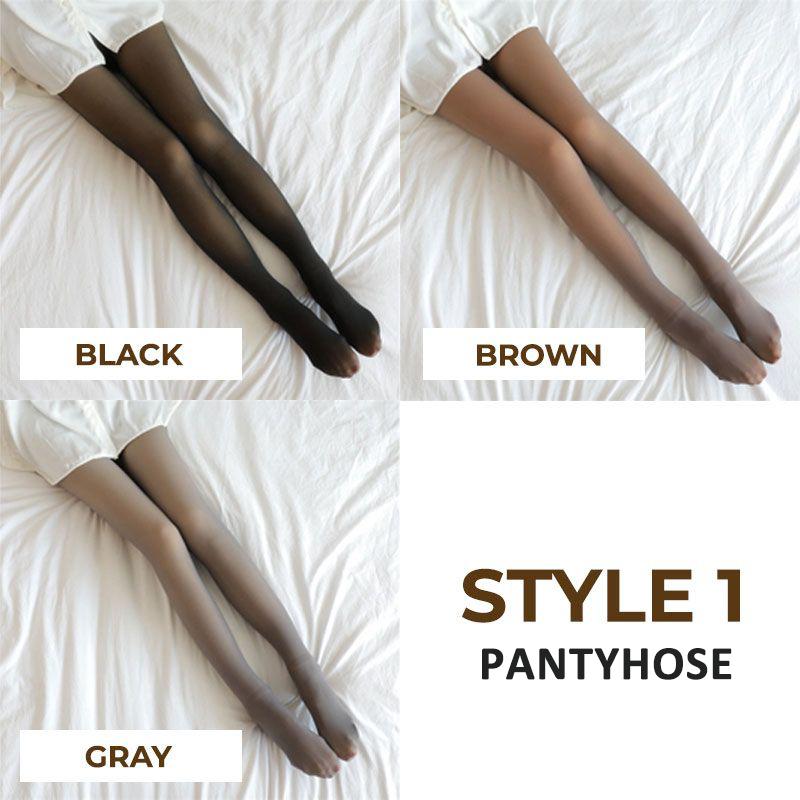 Luckyidays Winter Warm Pantyhose Leggings