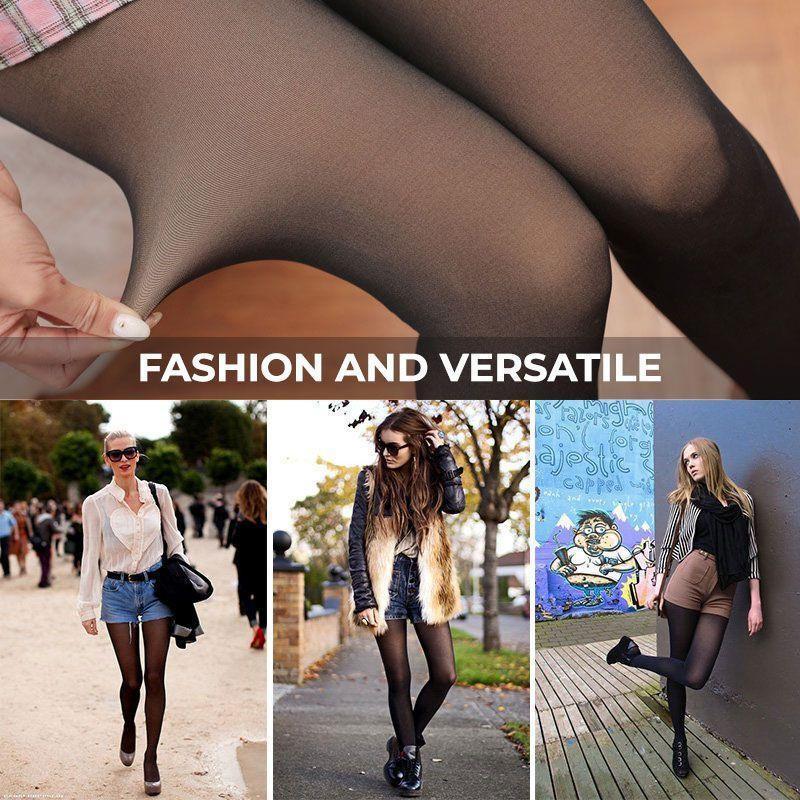 Luckyidays Winter Warm Pantyhose Leggings