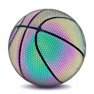 LUUMBALL® HOLOGRAPHIC REFLECTIVE GLOWING BASKETBALL