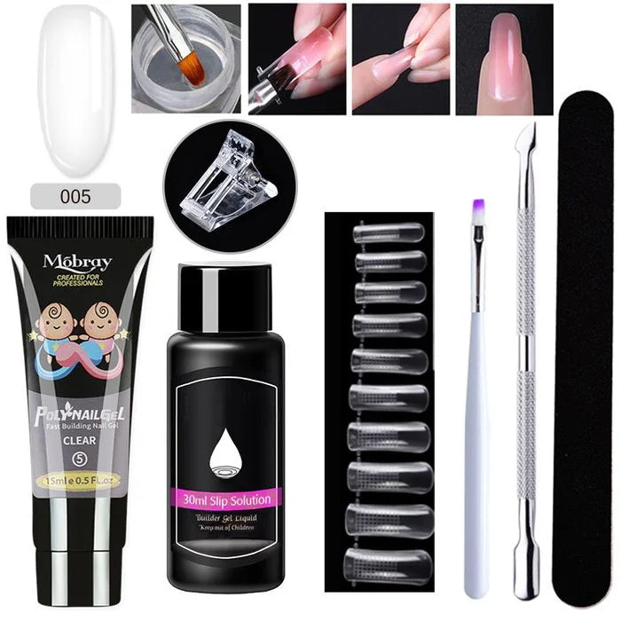 LUXURY POLYGEL NAIL KIT 1SET