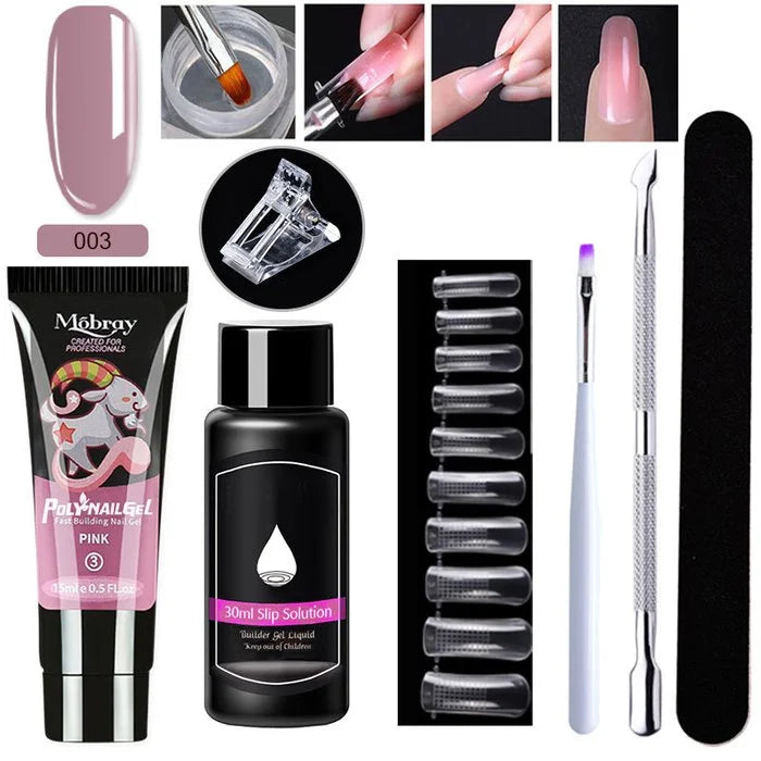 LUXURY POLYGEL NAIL KIT 1SET