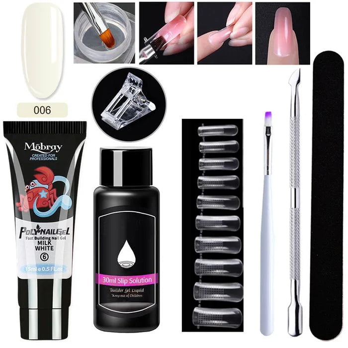 LUXURY POLYGEL NAIL KIT 1SET