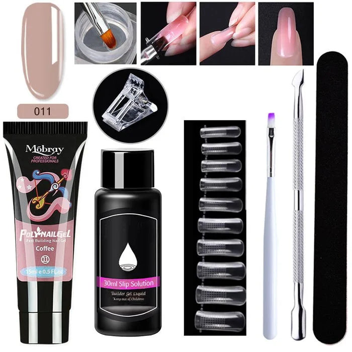 LUXURY POLYGEL NAIL KIT 1SET