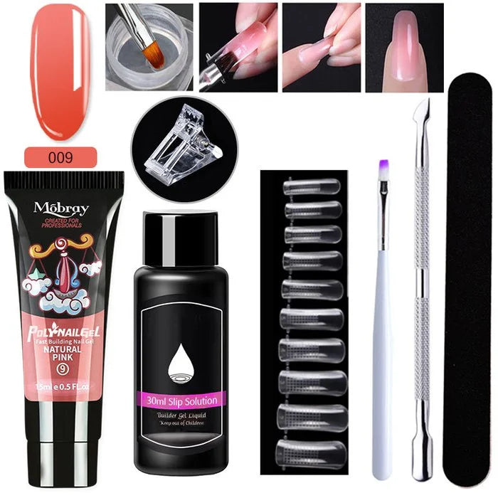 LUXURY POLYGEL NAIL KIT 1SET