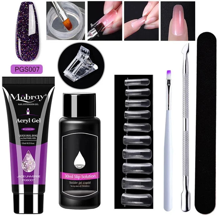 LUXURY POLYGEL NAIL KIT 1SET