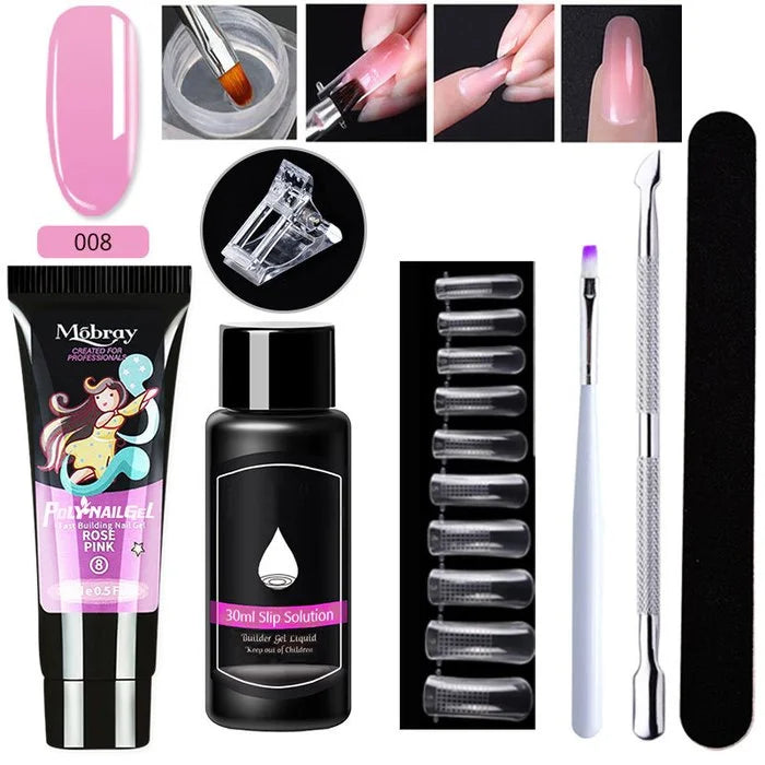 LUXURY POLYGEL NAIL KIT 1SET