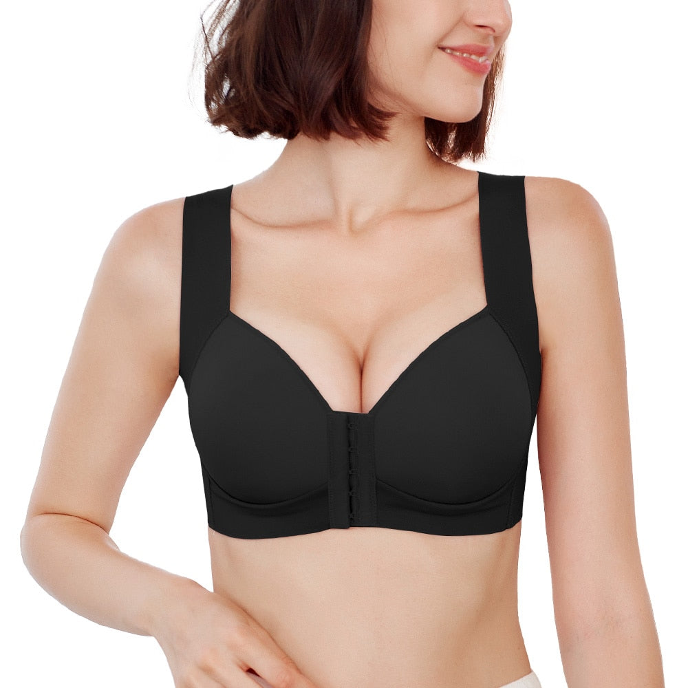 Magic Front Closure Seamless Push Up