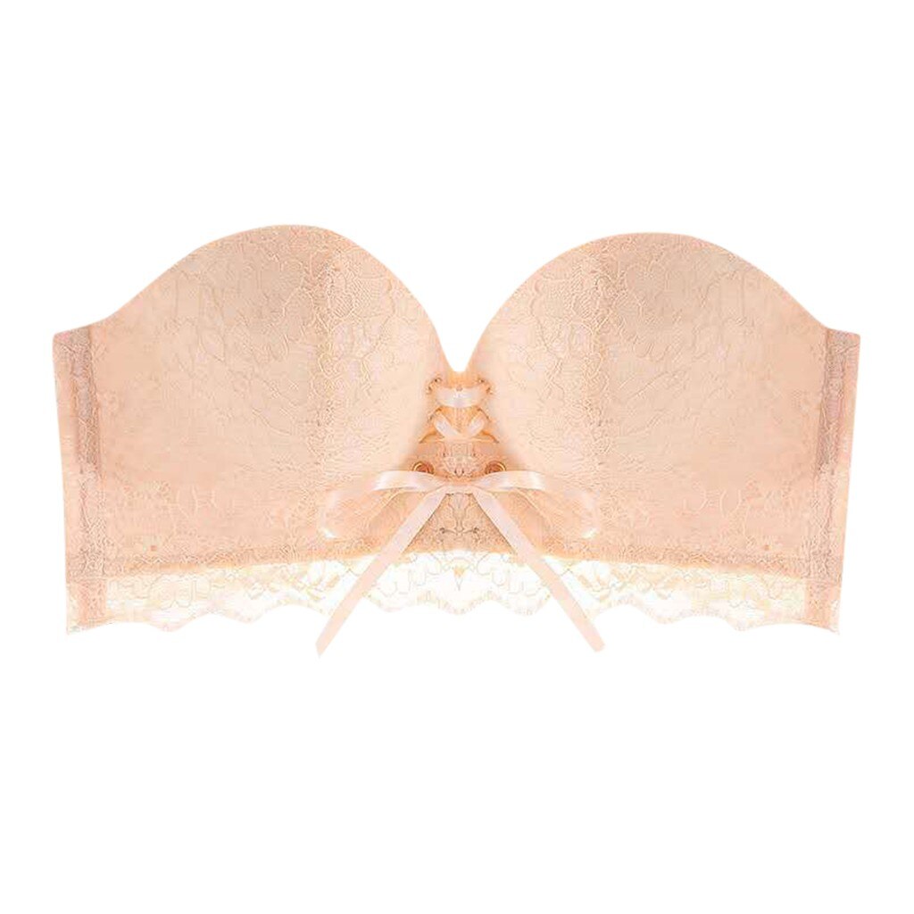 Magic Lace-up Detail Push-Up Bra