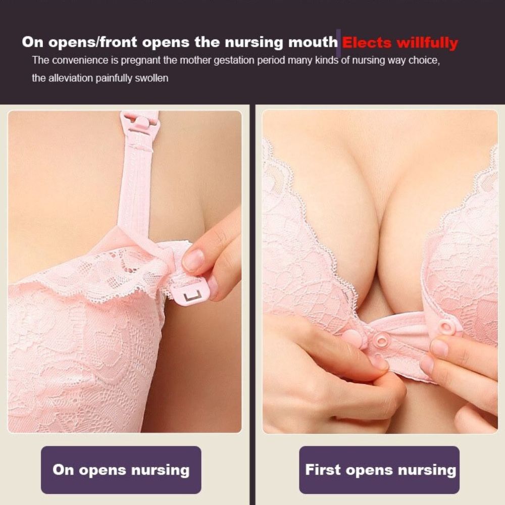 Magic Underwire Lace Breathable Nursing Bra