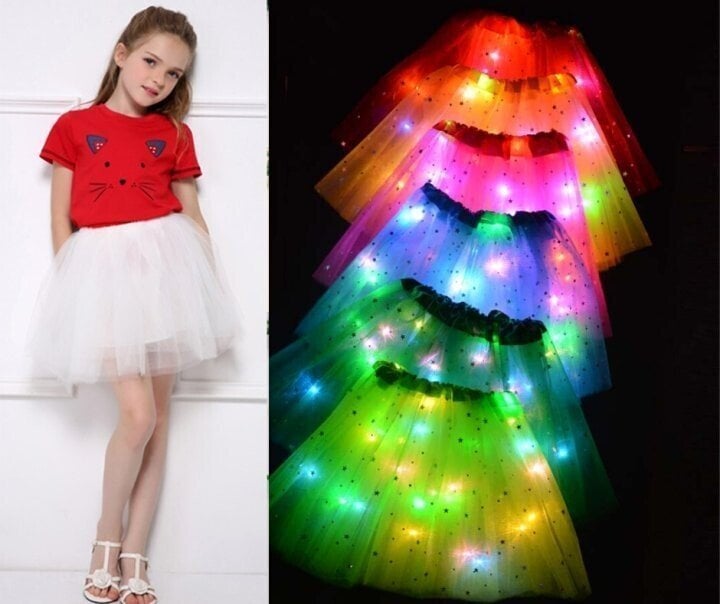 Magical & Luminous LED Tutu Skirt - 14 Colors