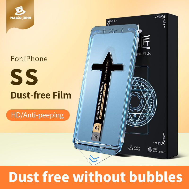 (MagicJohn) Invisible Artifact Film -Dust Free Without Bubbles