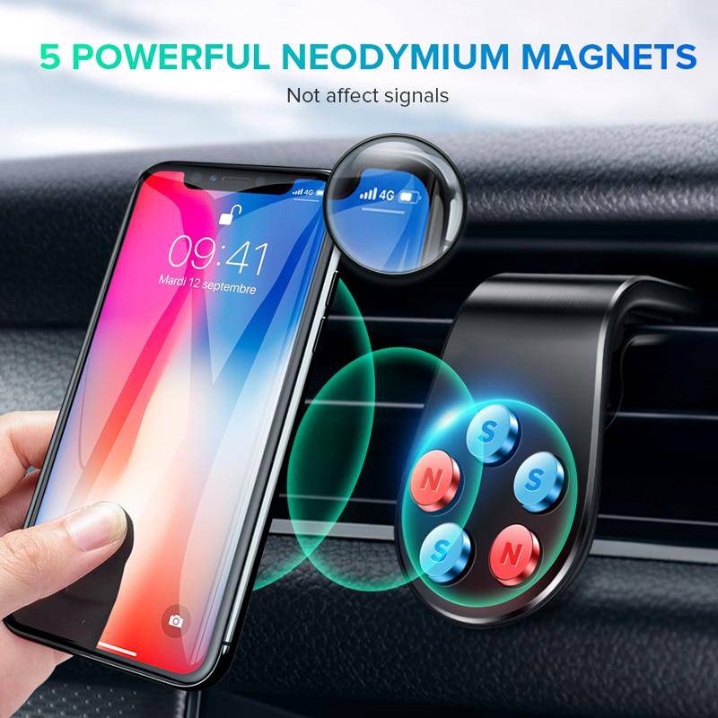 Magnetic Car Phone Holder Air Vent Mount