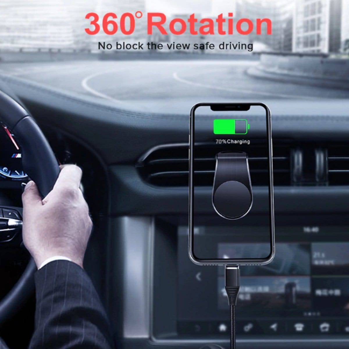 Magnetic Car Phone Holder Air Vent Mount