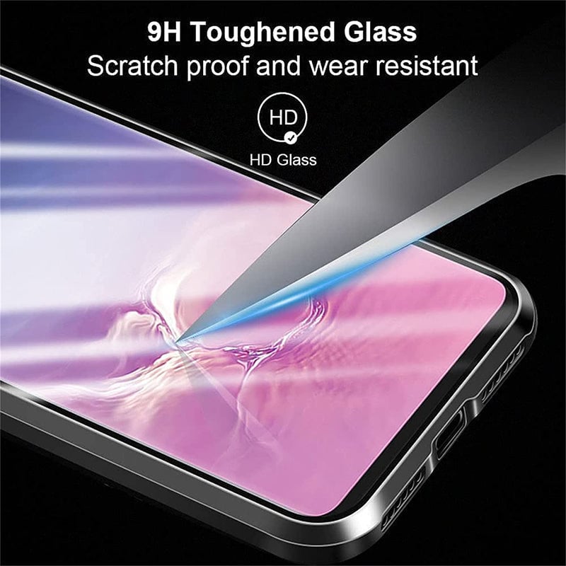 Magnetic Double-sided Tempered Glass Case For Samsung S22 Ultra