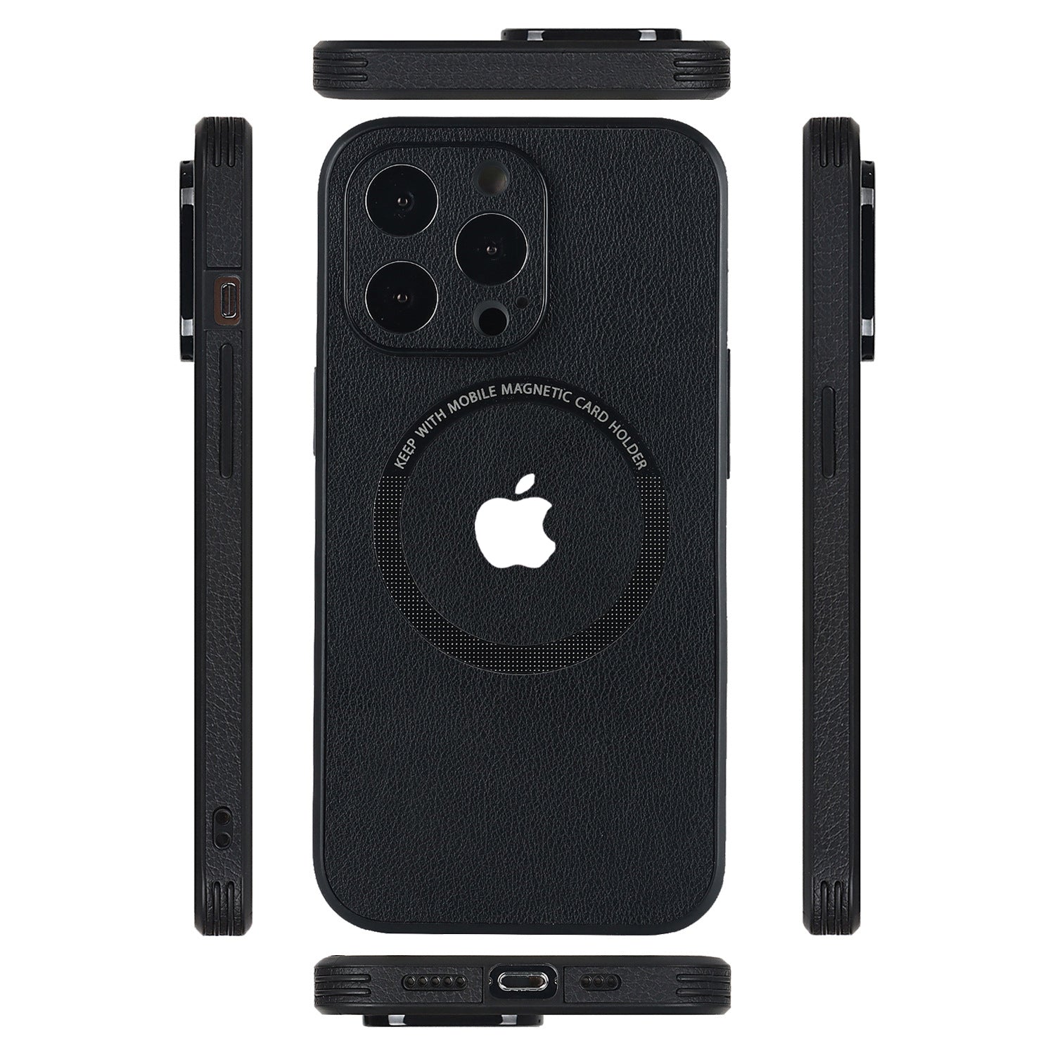 Magnetic Suction Pattern Case Cover For iPhone