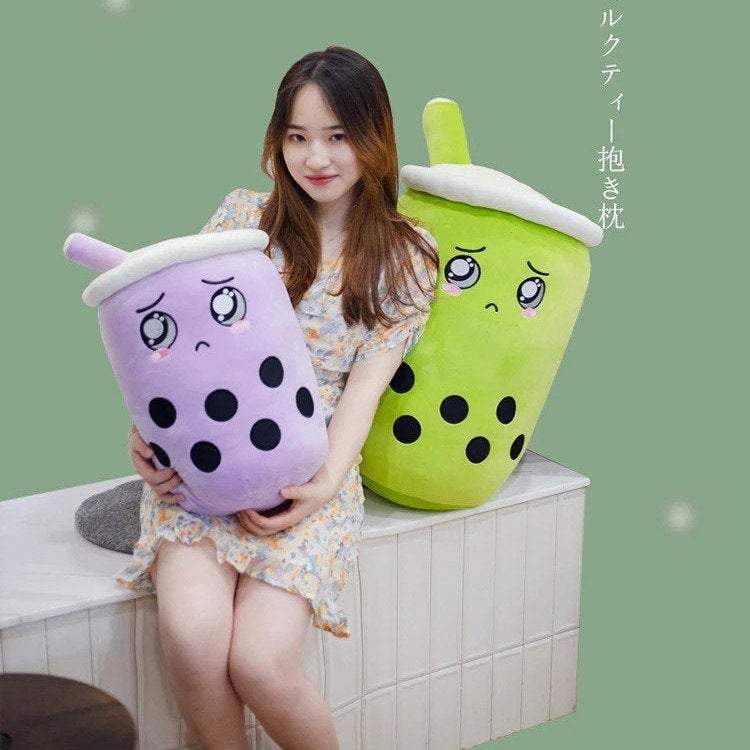 Matcha Boba Green Tea Plush