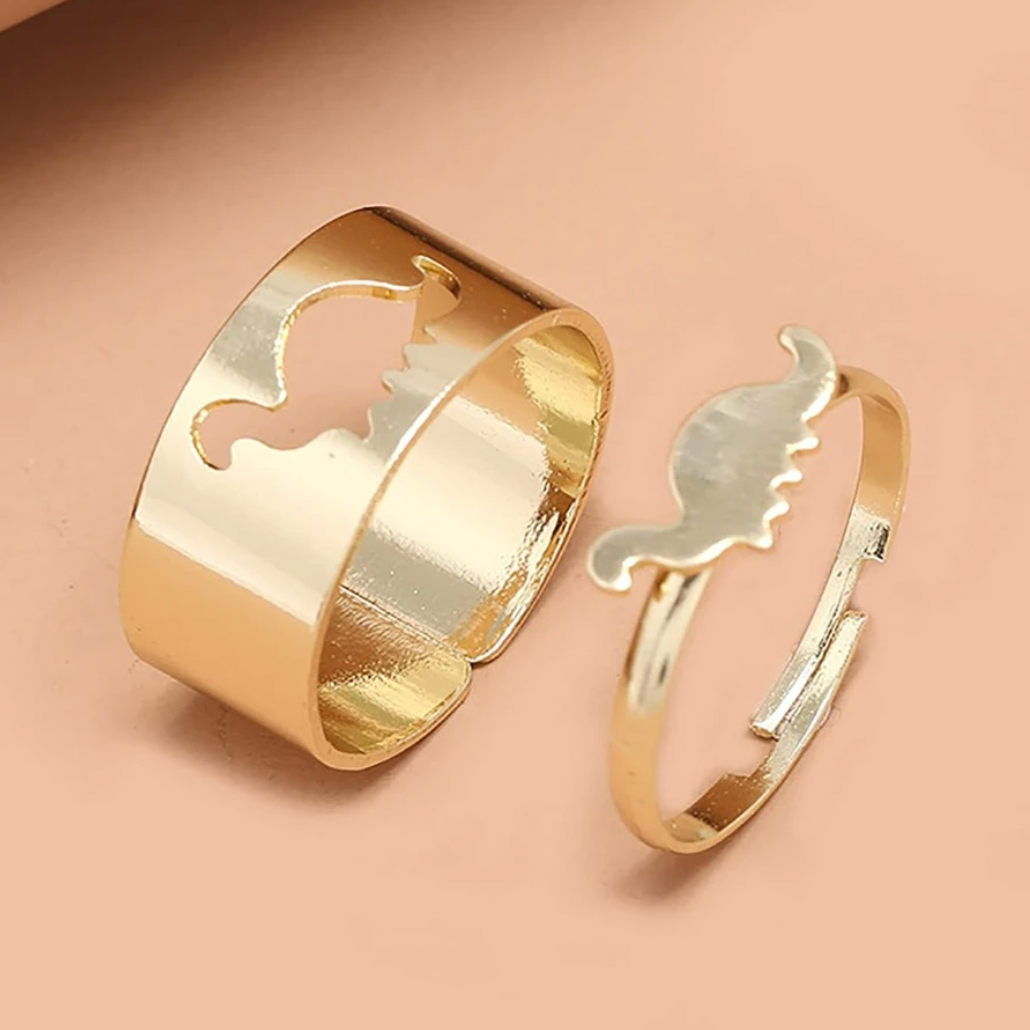 Matching Promise Rings – 2 Pieces