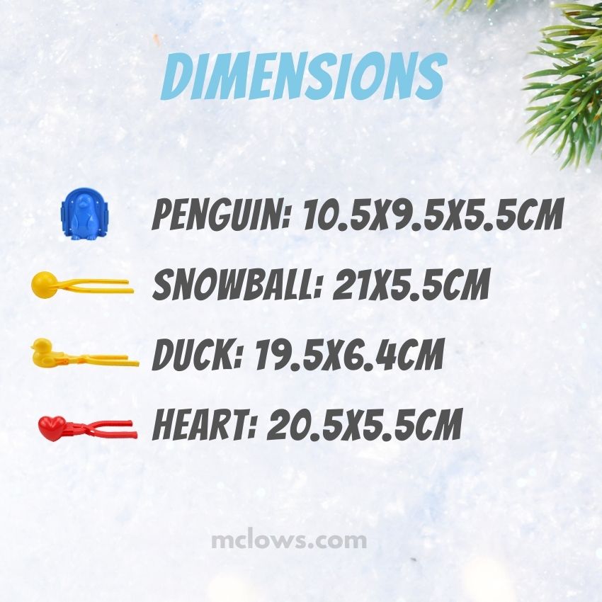 Mclows The Original SnowBuddy Snowball Kit